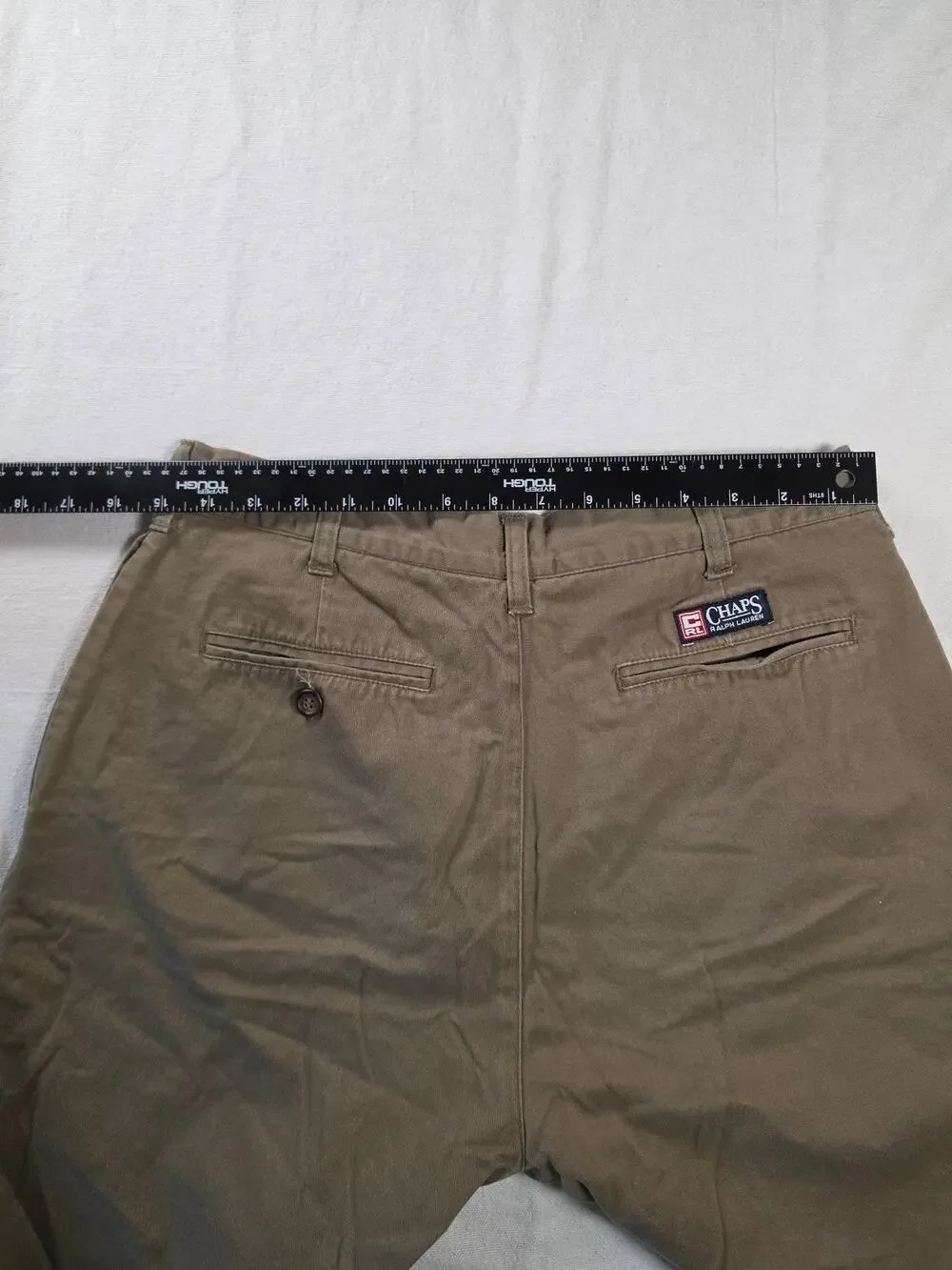 Chaps Ralph Lauren Cotton Chinos Khaki Mens 32